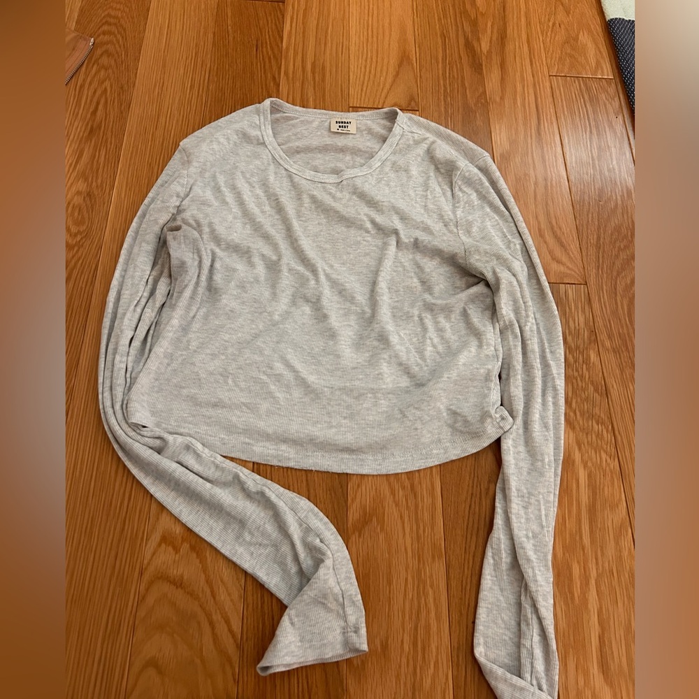Aritzia Grey long sleeve